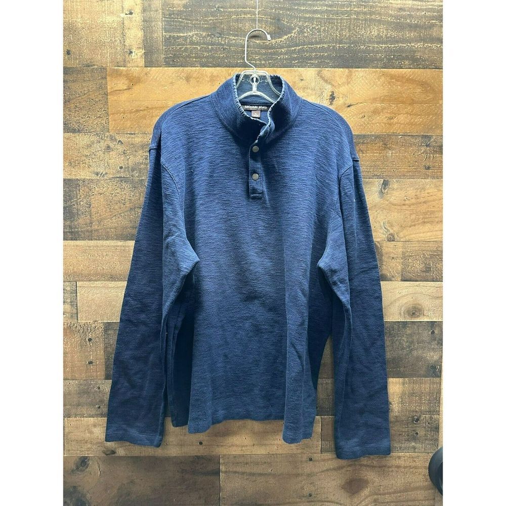 Michael Kors Men's‎ 1/4 Button Sweater Size X-Large